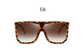 Big Frame Square Sunglasses Women fashion Flat Top Oversize Luxury Brand Gradient sun glasses for women
