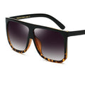 Big Frame Square Sunglasses Women fashion Flat Top Oversize Luxury Brand Gradient sun glasses for women