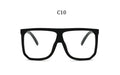 Big Frame Square Sunglasses Women fashion Flat Top Oversize Luxury Brand Gradient sun glasses for women