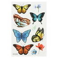 Body Stickers Waterproof Butterfly Temporary Tatoos Cute Pattern Fake Tattoo For Kids|Boys Girls|Children Toddler TeensJ82502-5