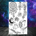 Butterfly Rose Flower Temporary Tattoos For Women Adult Kids Girl Feather Snake Scorpion Fake Tattoo Neck Arm Hands Small TatoosJ82509-CSQ038