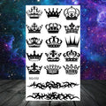 Butterfly Rose Flower Temporary Tattoos For Women Adult Kids Girl Feather Snake Scorpion Fake Tattoo Neck Arm Hands Small TatoosJ82509-CSQ032
