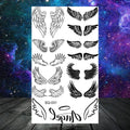 Butterfly Rose Flower Temporary Tattoos For Women Adult Kids Girl Feather Snake Scorpion Fake Tattoo Neck Arm Hands Small TatoosJ82509-CSQ031