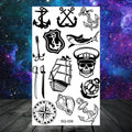 Butterfly Rose Flower Temporary Tattoos For Women Adult Kids Girl Feather Snake Scorpion Fake Tattoo Neck Arm Hands Small TatoosJ82509-CSQ006
