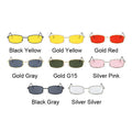 Classic Vintage Rectangle Sunglasses Woman Retro Shades Candy Colors Mirror Sun Glasses Female Square Driver Oculos