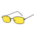 Classic Vintage Rectangle Sunglasses Woman Retro Shades Candy Colors Mirror Sun Glasses Female Square Driver Oculos