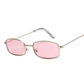 Classic Vintage Rectangle Sunglasses Woman Retro Shades Candy Colors Mirror Sun Glasses Female Square Driver Oculos