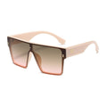 Classy Luxury Men Sunglasses Fashion Glamour Brand Glasses for Women Square Frame Golden Designer Shades