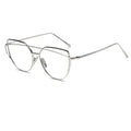 Computer Transparent Eyewear Frames Classic Brand Fashion Cat Eye Glasses For Women Oversized Spectacle Eyeglasses