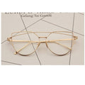 Computer Transparent Eyewear Frames Classic Brand Fashion Cat Eye Glasses For Women Oversized Spectacle Eyeglasses
