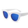 Fashion Women Vintage Sunglasses Cat Eye Sunglass Retro Brand Designer Female Pink Mirror Sun Gasses UV400