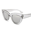 Fashion Women Vintage Sunglasses Cat Eye Sunglass Retro Brand Designer Female Pink Mirror Sun Gasses UV400