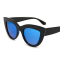 Fashion Women Vintage Sunglasses Cat Eye Sunglass Retro Brand Designer Female Pink Mirror Sun Gasses UV400
