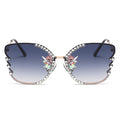 Fashion Butterfly Sunglasses Women Luxury Brand Designer Vintage Gradient Sun Glasses Personality Eyewear Gafas De Sol Mujer