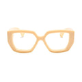 Fashion Square Oversized Glasses Frames Women Luxury Brand Designer Glasses Men Optical Eyeglasses Frames Plastic