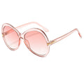 Fashion Vintage Oversized Round Sunglasses Trendy Retro Oval Sun Glasses For Woman Party UV400