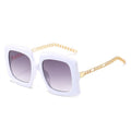 Oversized Sunglasses Women Men Fashion Metal Frame Sun Glasses  Classic Vintage Ladies Eyewear Shades Unisex UV400