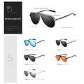 Unisex Classic Brand Men Aluminum Sunglasses Polarized UV400 Mirror Male Sun Glasses Women For Men Oculos de sol G9828