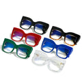 Glasses Frame Women Oversized Square Vintage Frame Clear Eyeglasses Frames For Women Luxury Brand Computer Eyewear
