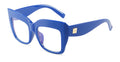 Glasses Frame Women Oversized Square Vintage Frame Clear Eyeglasses Frames For Women Luxury Brand Computer Eyewear