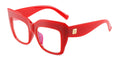 Glasses Frame Women Oversized Square Vintage Frame Clear Eyeglasses Frames For Women Luxury Brand Computer Eyewear