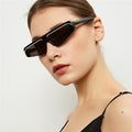Women Cat Eye Sunglasses Small Vintage Brand Men Flat Top Eyewear Mirror Lens Glasses Fashion Designer Shades UV400 Female Male
