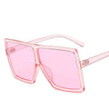 Oversized Square Sunglasses Women  Vintage Siamese Sunglasses Women Luxury Brand Sun Glasses for Men
