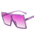 Oversized Square Sunglasses Women  Vintage Siamese Sunglasses Women Luxury Brand Sun Glasses for Men