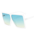 Oversized Square Sunglasses Women  Vintage Siamese Sunglasses Women Luxury Brand Sun Glasses for Men