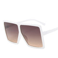 Oversized Square Sunglasses Women  Vintage Siamese Sunglasses Women Luxury Brand Sun Glasses for Men
