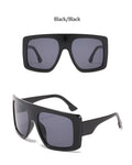 Pink Oversized Sunglasses For Women Classic Square Brand Clear Shades Vintage Big Frame Sun Glasses Female Oculos Feminino