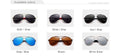Men's Vintage Square Sunglasses Polarized UV400 Lens Eyewear Accessories Male Sun Glasses For Men hot