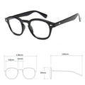 Johnny Depp Computer Glasses Men Retro Vintage Brand Eyeglasses Women Optical Spectacle Glasses Frame Anti Blue Light Glasses