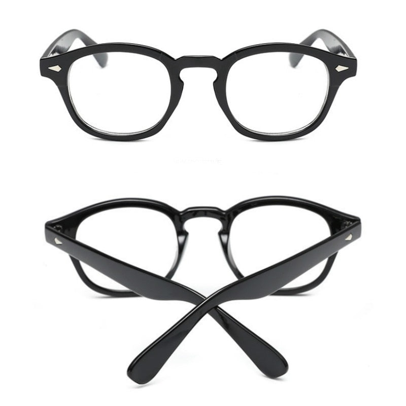 Johnny Depp Computer Glasses Men Retro Vintage Brand Eyeglasses Women