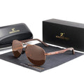 Men's Vintage Square Sunglasses Polarized UV400 Lens Eyewear Accessories Male Sun Glasses For Men hot