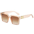Luxury Retro Sunglasses Women Square Brand Sunglasses Women Mirror Sun Glasses Men Eyewear