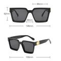 Luxury Retro Sunglasses Women Square Brand Sunglasses Women Mirror Sun Glasses Men Eyewear