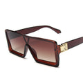 Luxury Sunglasses Women Square Sun Glasses Women/men Vintage Luxury Shades for Women Oversized Lentes
