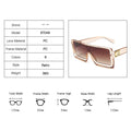 Luxury Sunglasses Women Square Sun Glasses Women/men Vintage Luxury Shades for Women Oversized Lentes