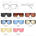 LeonLion Oversized Sunglasses Men 2023 Square Sun Glasses For Men/Women Vintage Eyeglasses Men Luxury Oculos De Sol Feminino