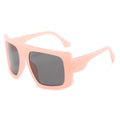 Lunettes de soleil carrs pour femmes, Vintage, surdimensionns, noires, roses, bleues, Cool