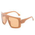 Lunettes de soleil carrs pour femmes, Vintage, surdimensionns, noires, roses, bleues, Cool