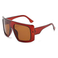 Lunettes de soleil carrs pour femmes, Vintage, surdimensionns, noires, roses, bleues, Cool