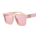 Luxury Square Man Sunglasses Glamour Fashion Brand Sun Glasses For Woman Classic Vintage Black Designer Gradient Shades
