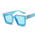 Luxury Square Man Sunglasses Glamour Fashion Brand Sun Glasses For Woman Classic Vintage Black Designer Gradient Shades