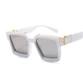 Luxury Square Man Sunglasses Glamour Fashion Brand Sun Glasses For Woman Classic Vintage Black Designer Gradient Shades