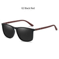 Luxury Square Vintage Polarized Sunglasses For Men Women Fashion Travel Driving Anti-glare Sun Glasses Male TR90 Eyewear UV400
