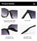 Fashion Cateye Sunglasses Women Designer Luxury Women Prismatic Sun Glasses Classic Vintage