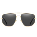 Men's Pilot Sunglasses High Quality Metal Driving Sunglasses New Fashion Men's Trend Oversized Sunglasses Shade UV400 Glasses