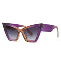 New Fashion Brand Designer Oversized Sunglasses For Women Men Cat Eye Modern Retro Sun Glasses Ins Trending Shades UV400 Eyeglas